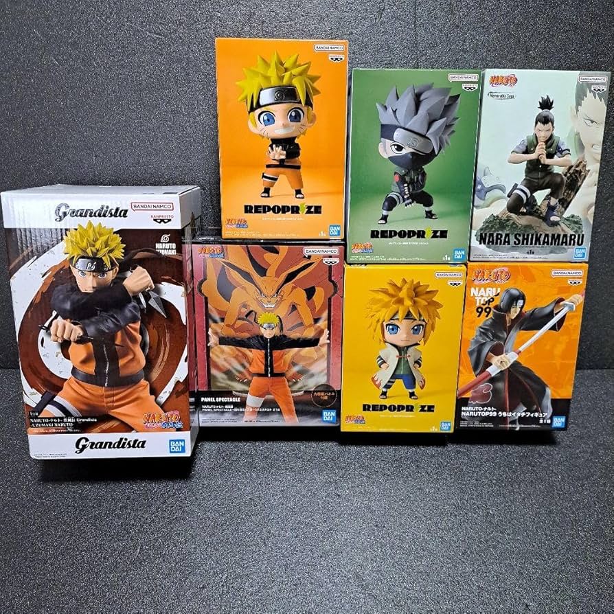 NARUTOナルト フィギュアセット NARUTO-ナルト- 疾風伝』ナルト、サスケ、サクラ、カカシのS.H.